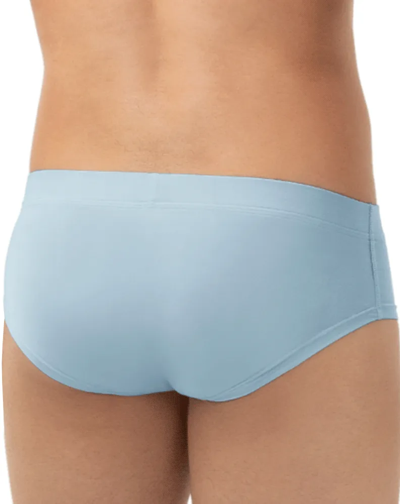 Clothing_Hawai_Mens Underwear Hawai 42241 Microfiber Briefs Light Blue