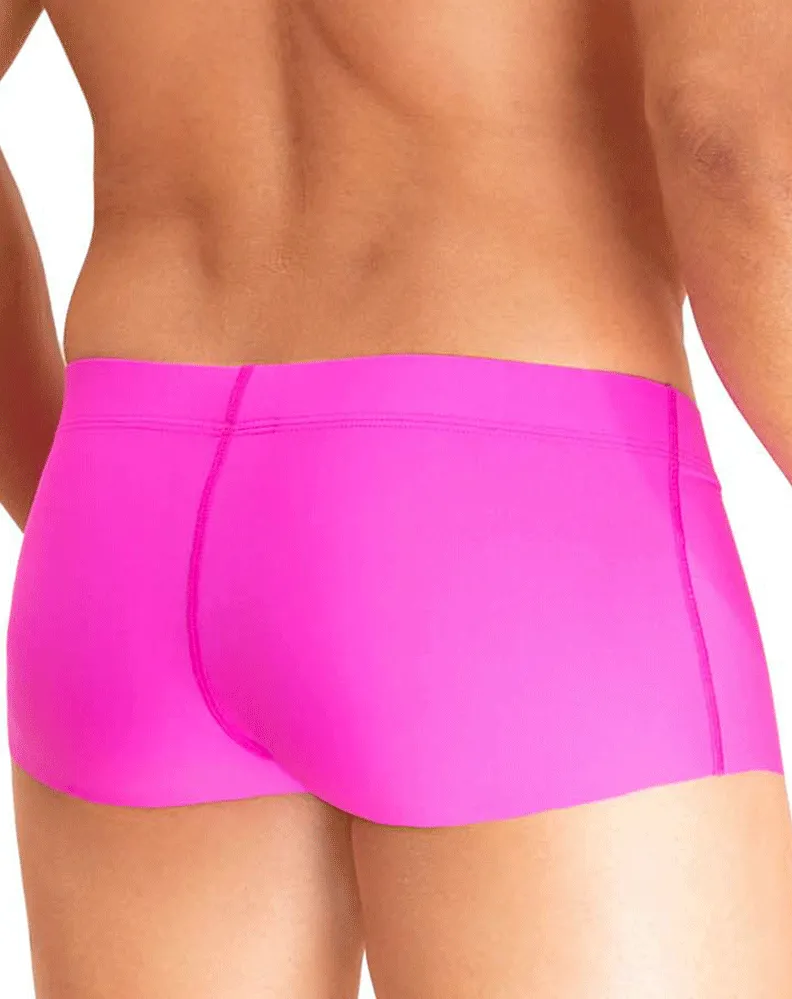 Clothing_Hawai_Mens Underwear Hawai 42255 Silky Trunks Magenta