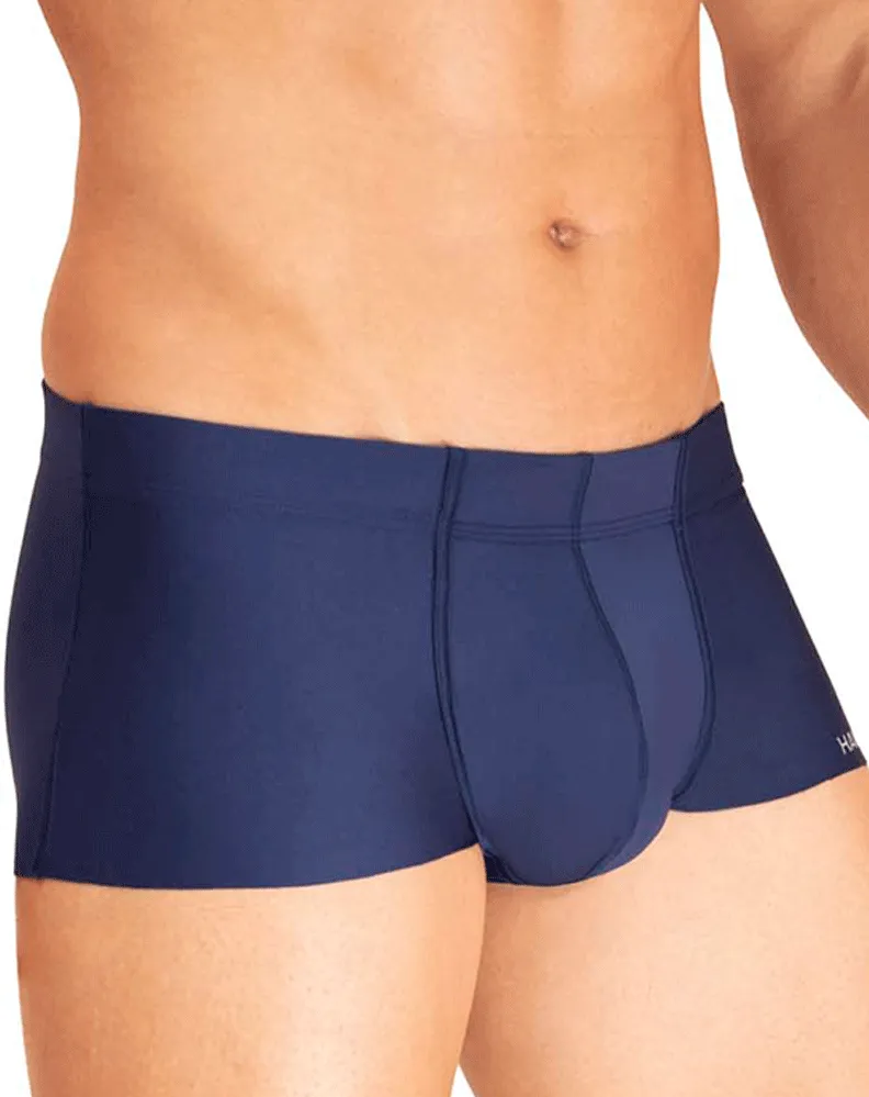 Clothing_Hawai_Mens Underwear Hawai 42293 Microfiber Trunks Dark Blue