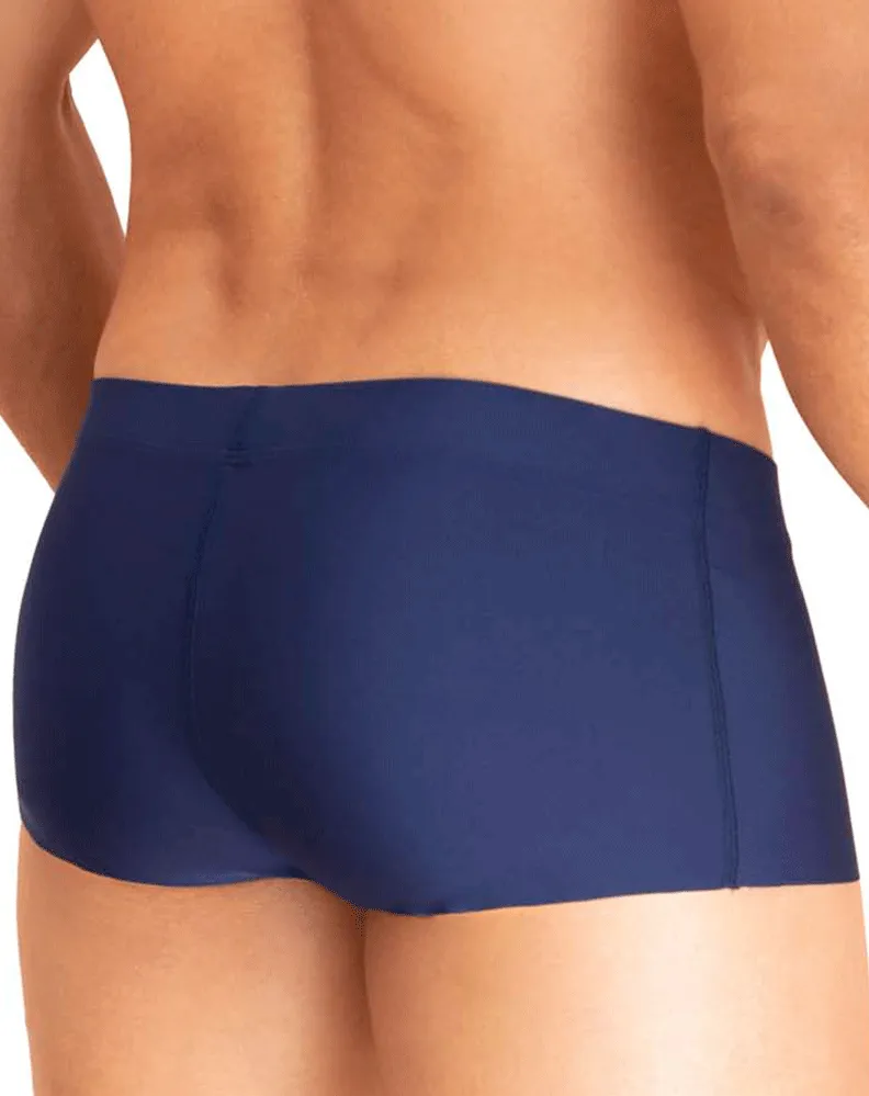 Clothing_Hawai_Mens Underwear Hawai 42293 Microfiber Trunks Dark Blue
