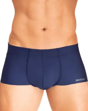 Clothing_Hawai_Mens Underwear Hawai 42293 Microfiber Trunks Dark Blue