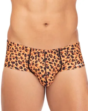 Clothing_Hawai_Mens Underwear Hawai 42319 Microfiber Briefs Animal Print