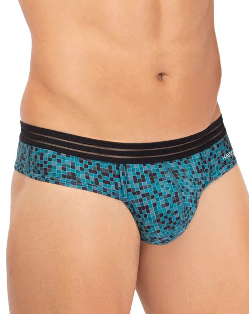 Clothing_Hawai_Mens Underwear Hawai 42328 Microfiber Thongs Green