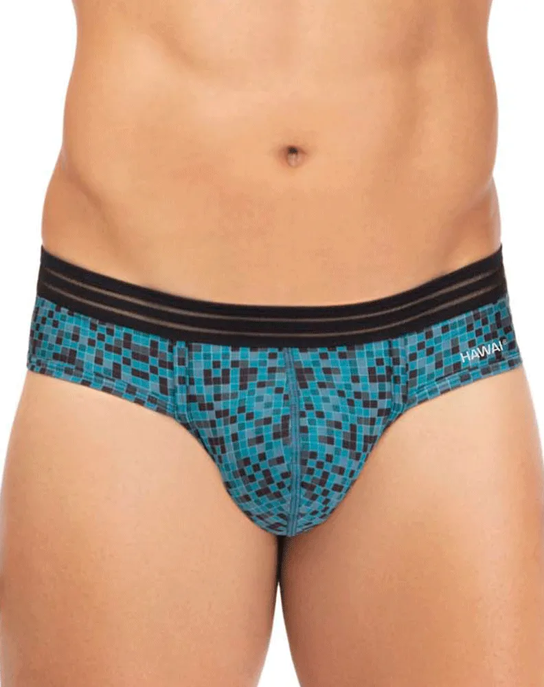 Clothing_Hawai_Mens Underwear Hawai 42328 Microfiber Thongs Green