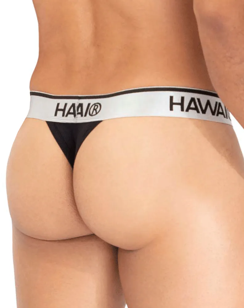 Clothing_Hawai_Mens Underwear Hawai 42338 Microfiber Thongs Black