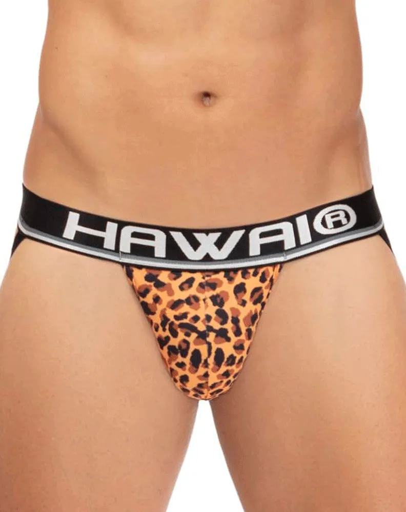 Clothing_Hawai_Mens Underwear Hawai 42346 Microfiber Jockstrap Animal Print