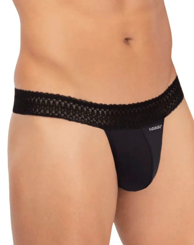 Clothing_Hawai_Mens Underwear Hawai 42347 Microfiber Thongs Black