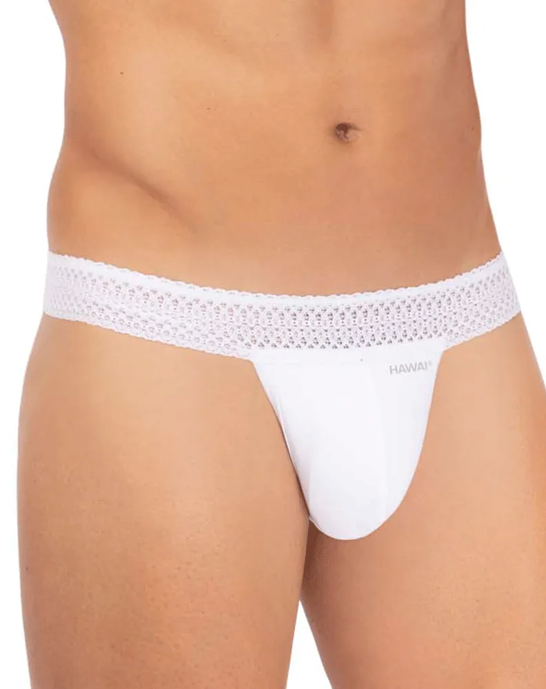 Clothing_Hawai_Mens Underwear Hawai 42347 Microfiber Thongs White