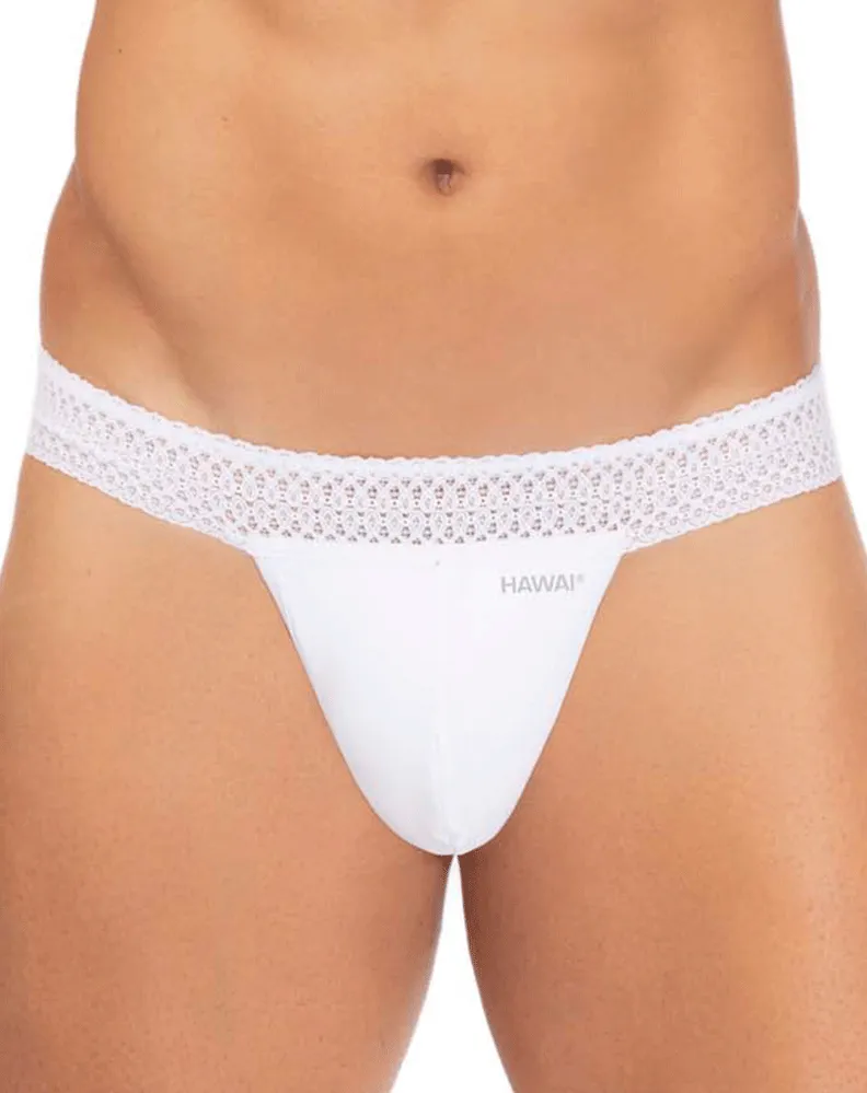 Clothing_Hawai_Mens Underwear Hawai 42347 Microfiber Thongs White