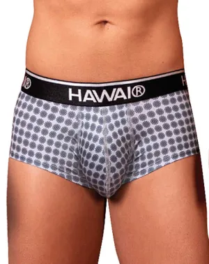 Clothing_Hawai_Mens Underwear Hawai 42430 Printed Briefs Gray