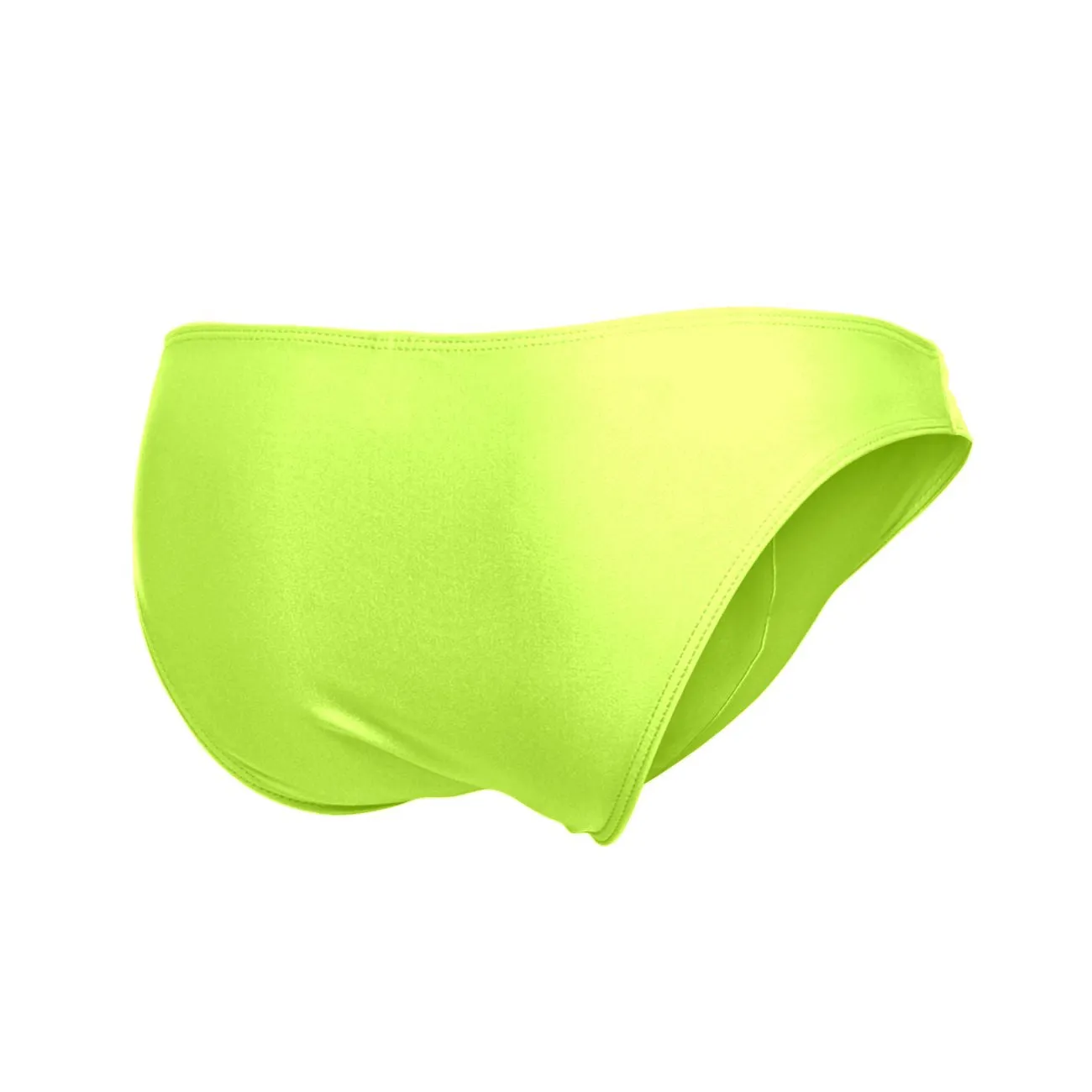 Clothing_Justin   Simon_Mens Underwear JUSTIN SIMON XSJ01 Classic Bikini Color Neon Green
