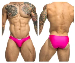 Clothing_Justin   Simon_Mens Underwear JUSTIN SIMON XSJ01 Classic Bikini Color Pink