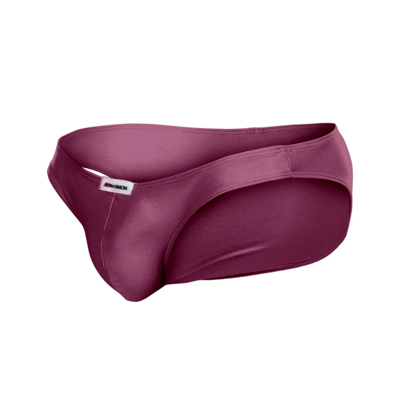 Clothing_Justin   Simon_Mens Underwear JUSTIN SIMON XSJ01 Classic Bikini Color Wine