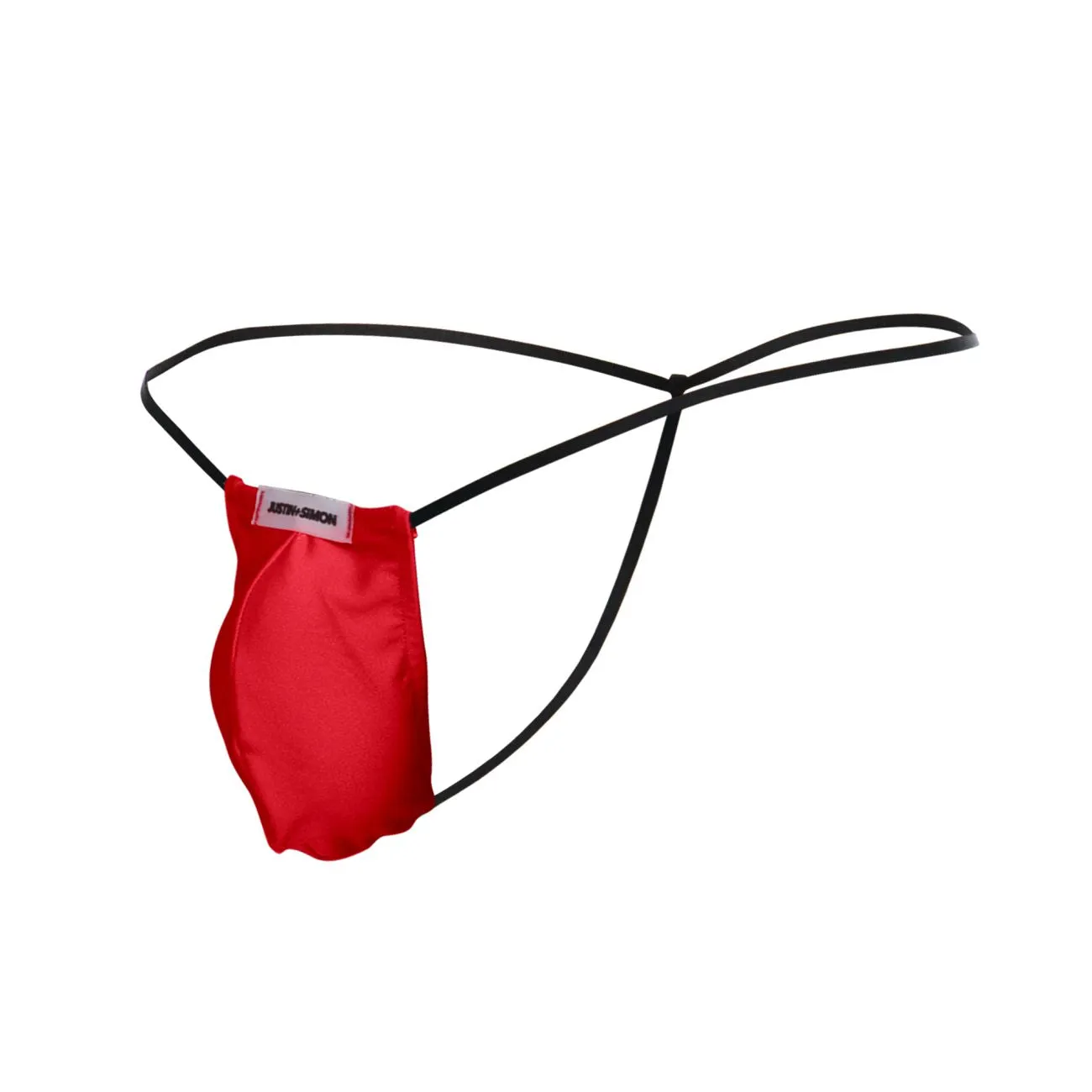 Clothing_Justin   Simon_Mens Underwear JUSTIN SIMON XSJ02 Classic G-String Bulge Color Red