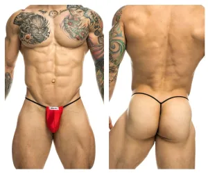 Clothing_Justin   Simon_Mens Underwear JUSTIN SIMON XSJ02 Classic G-String Bulge Color Red