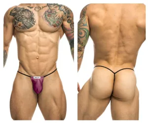 Clothing_Justin   Simon_Mens Underwear JUSTIN SIMON XSJ02 Classic G-String Bulge Color Wine