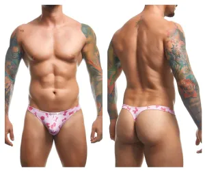 Clothing_Justin   Simon_Mens Underwear JUSTIN SIMON XSJ03 Classic Thongs Color Coquette