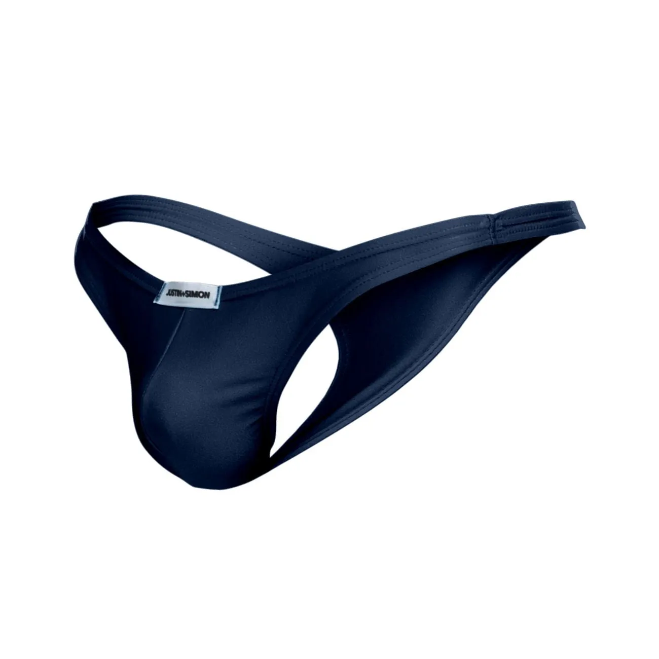 Clothing_Justin   Simon_Mens Underwear JUSTIN SIMON XSJ03 Classic Thongs Color Navy