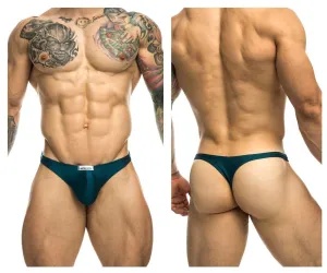 Clothing_Justin   Simon_Mens Underwear JUSTIN SIMON XSJ03 Classic Thongs Color Opal Green