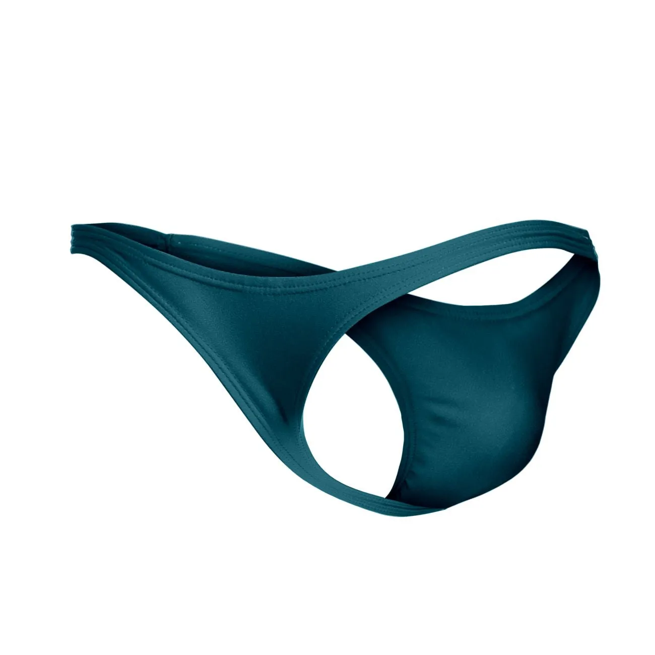 Clothing_Justin   Simon_Mens Underwear JUSTIN SIMON XSJ03 Classic Thongs Color Opal Green