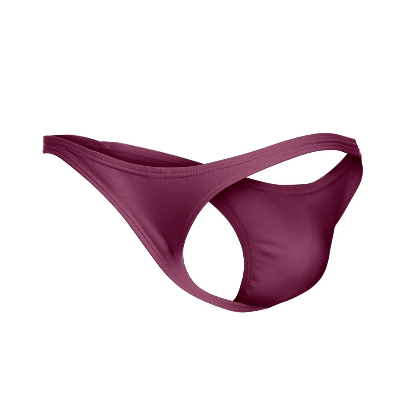 Clothing_Justin   Simon_Mens Underwear JUSTIN SIMON XSJ03 Classic Thongs Color Wine