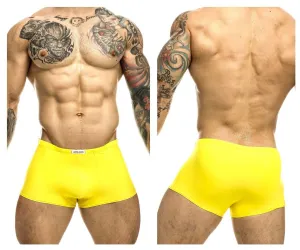 Clothing_Justin   Simon_Mens Underwear JUSTIN SIMON XSJ08 Classic Trunks Color Yellow
