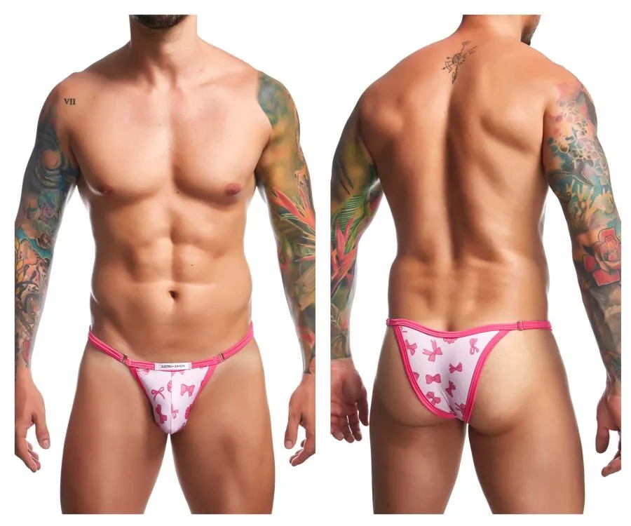 Clothing_Justin   Simon_Mens Underwear JUSTIN SIMON XSJ12 Bikini Color Coquette