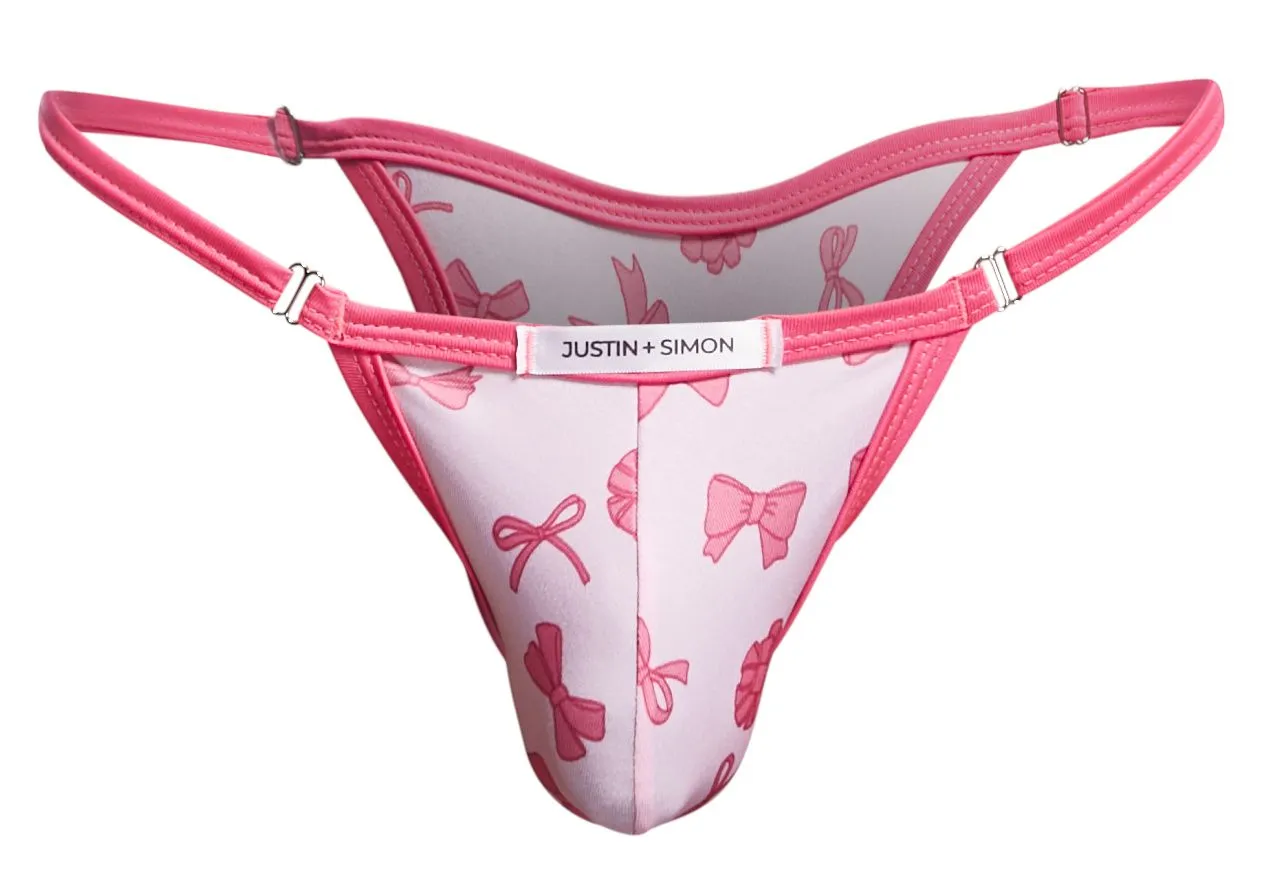 Clothing_Justin   Simon_Mens Underwear JUSTIN SIMON XSJ12 Bikini Color Coquette