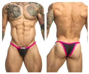 Clothing_Justin   Simon_Mens Underwear JUSTIN SIMON XSJ12 Bikini One Color Gray