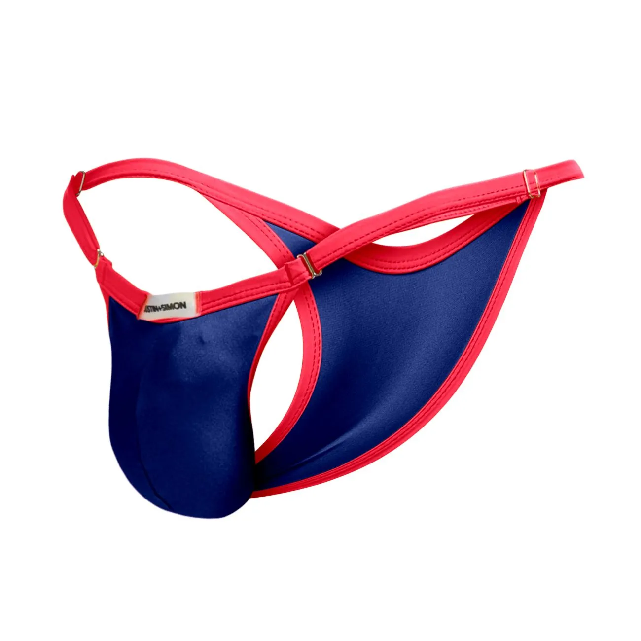Clothing_Justin   Simon_Mens Underwear JUSTIN SIMON XSJ12 Bikini One Color Royal Blue