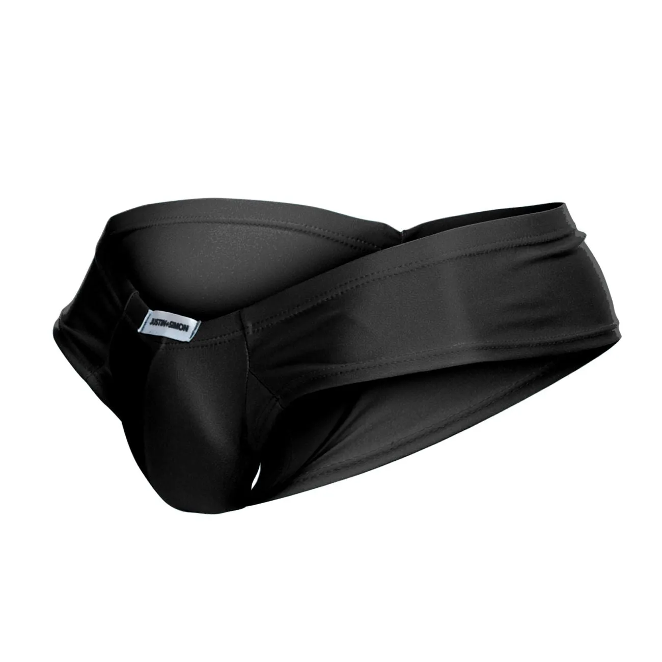 Clothing_Justin   Simon_Mens Underwear JUSTIN SIMON XSJ22 Cheek Briefs Color Black