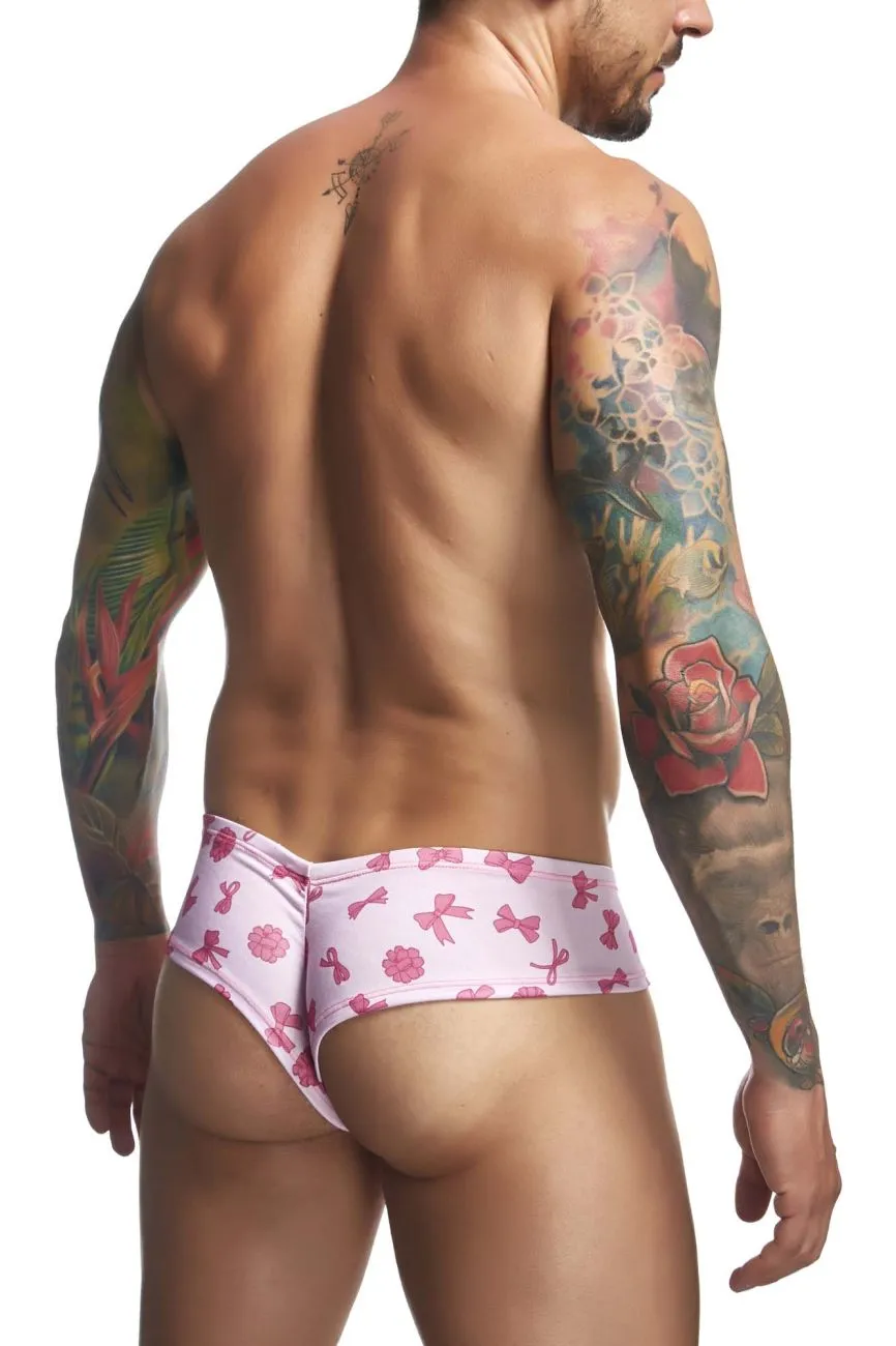 Clothing_Justin   Simon_Mens Underwear JUSTIN SIMON XSJ22 Cheek Briefs Color Coquette