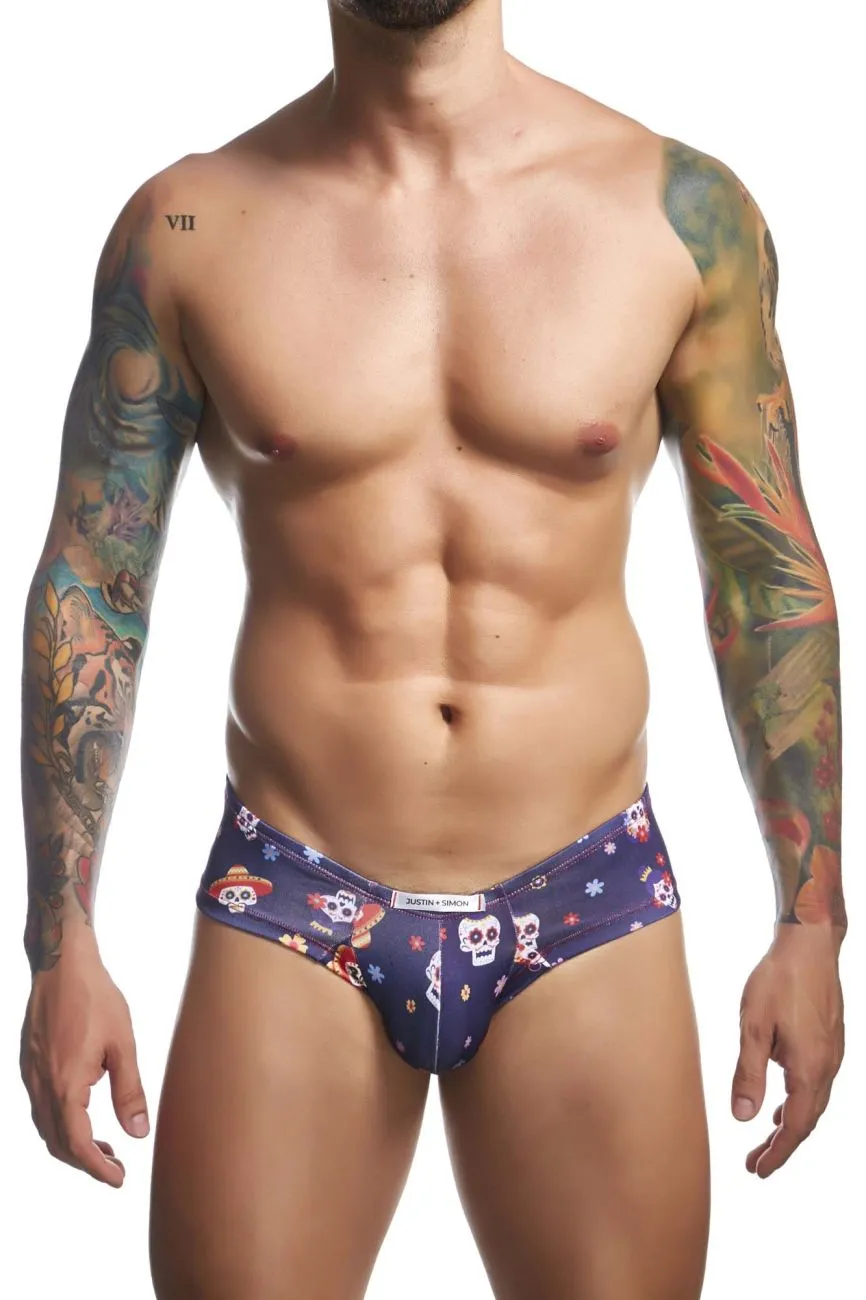 Clothing_Justin   Simon_Mens Underwear JUSTIN SIMON XSJ22 Cheek Briefs Color Mexico