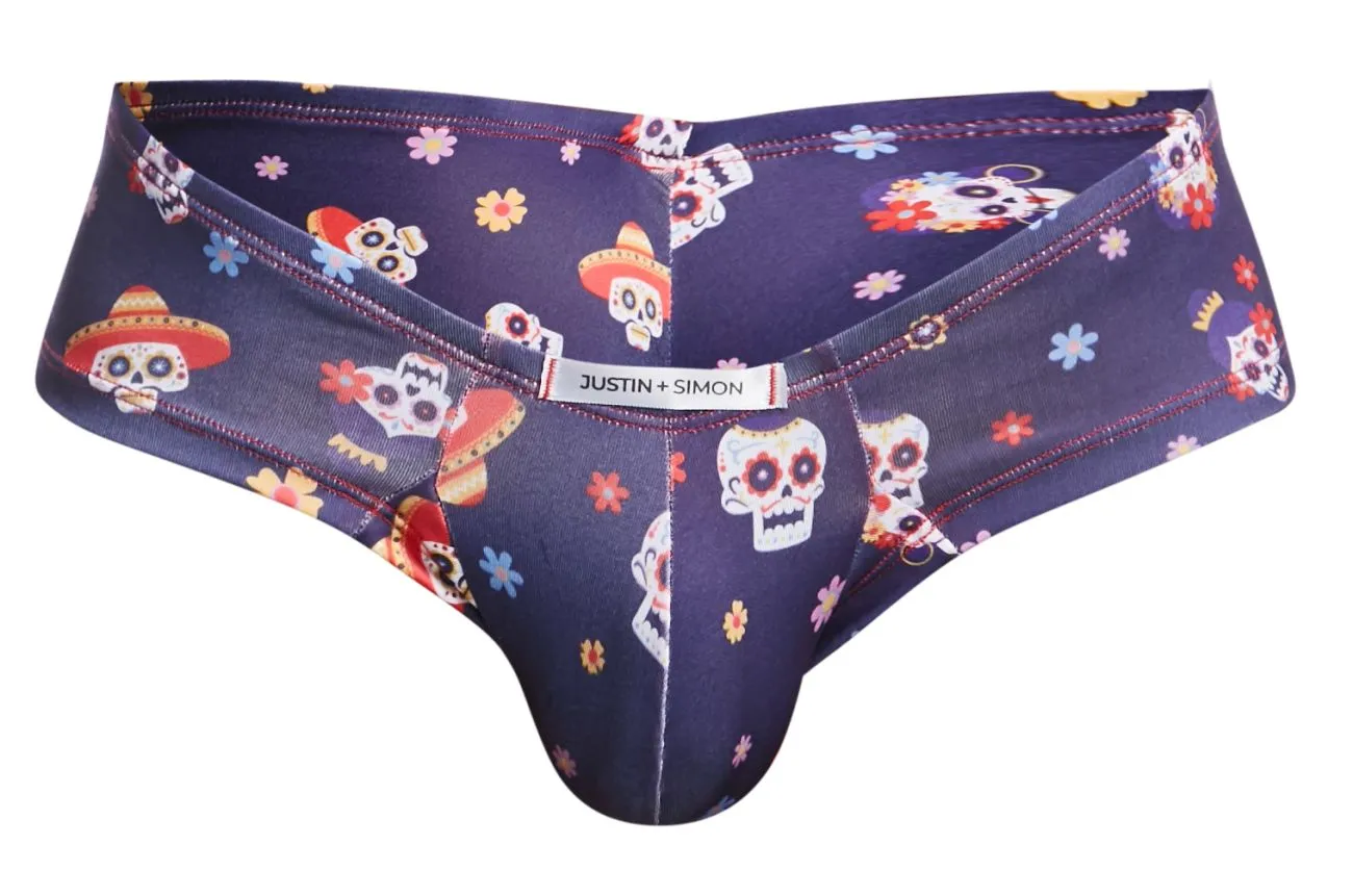 Clothing_Justin   Simon_Mens Underwear JUSTIN SIMON XSJ22 Cheek Briefs Color Mexico