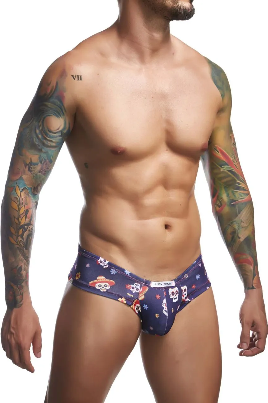Clothing_Justin   Simon_Mens Underwear JUSTIN SIMON XSJ22 Cheek Briefs Color Mexico