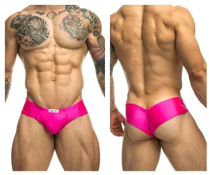 Clothing_Justin   Simon_Mens Underwear JUSTIN SIMON XSJ22 Cheek Briefs Color Pink