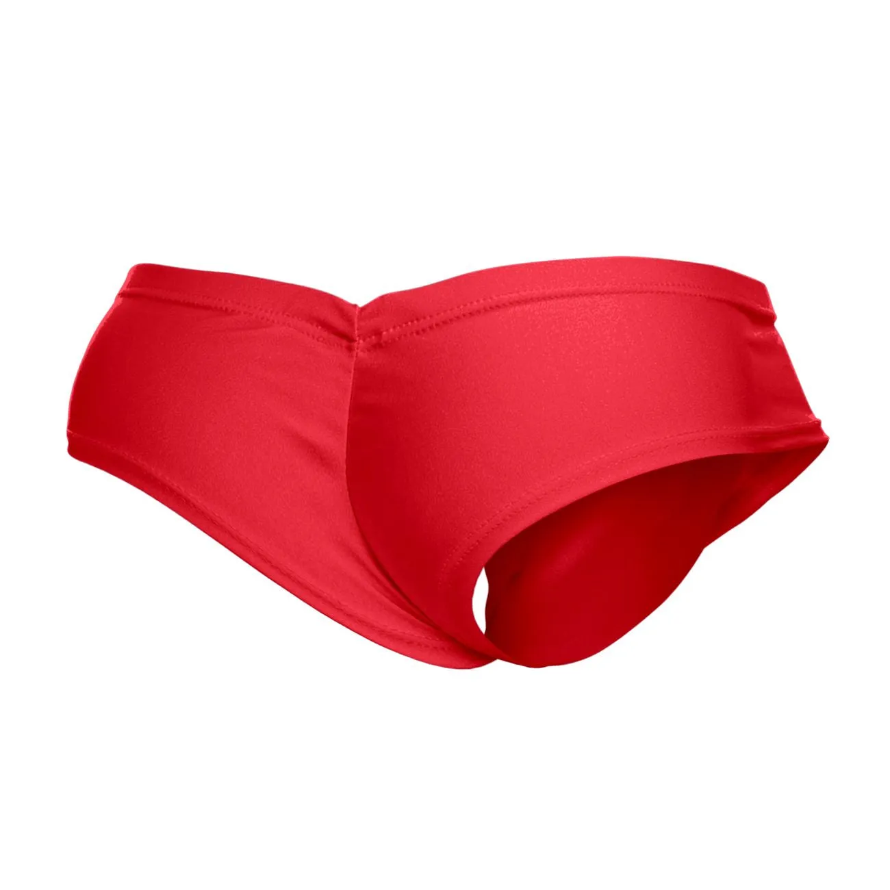 Clothing_Justin   Simon_Mens Underwear JUSTIN SIMON XSJ22 Cheek Briefs Color Red