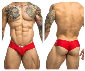 Clothing_Justin   Simon_Mens Underwear JUSTIN SIMON XSJ22 Cheek Briefs Color Red