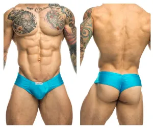 Clothing_Justin   Simon_Mens Underwear JUSTIN SIMON XSJ22 Cheek Briefs Color Turquoise