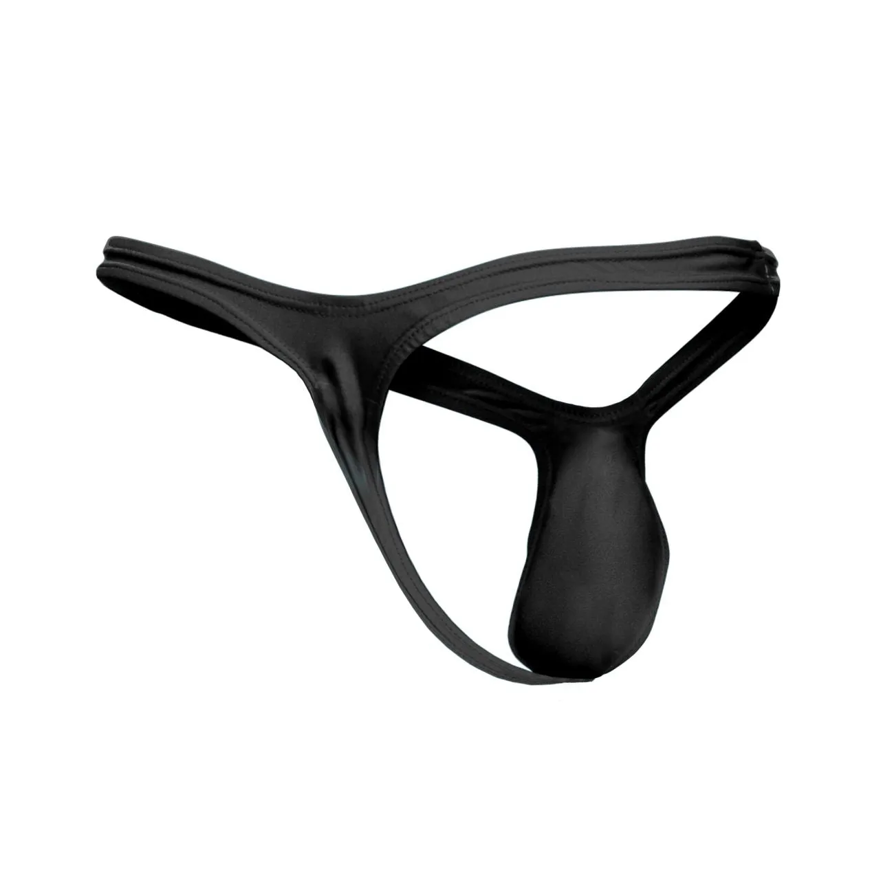 Clothing_Justin   Simon_Mens Underwear JUSTIN SIMON XSJBU02 Bulge Thongs Color Black