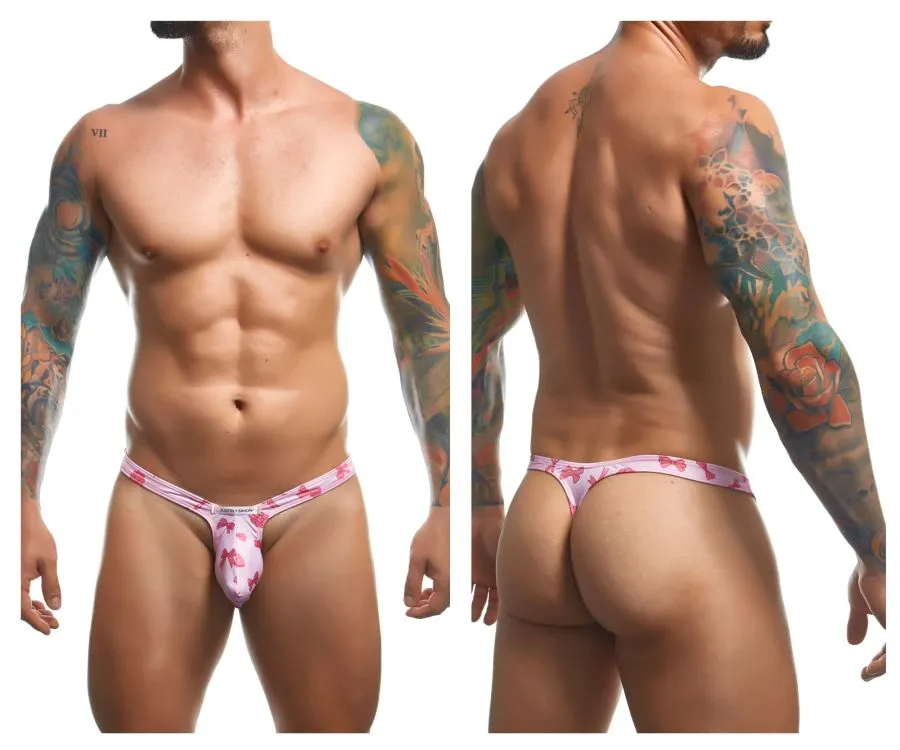 Clothing_Justin   Simon_Mens Underwear JUSTIN SIMON XSJBU02 Bulge Thongs Color Coquette
