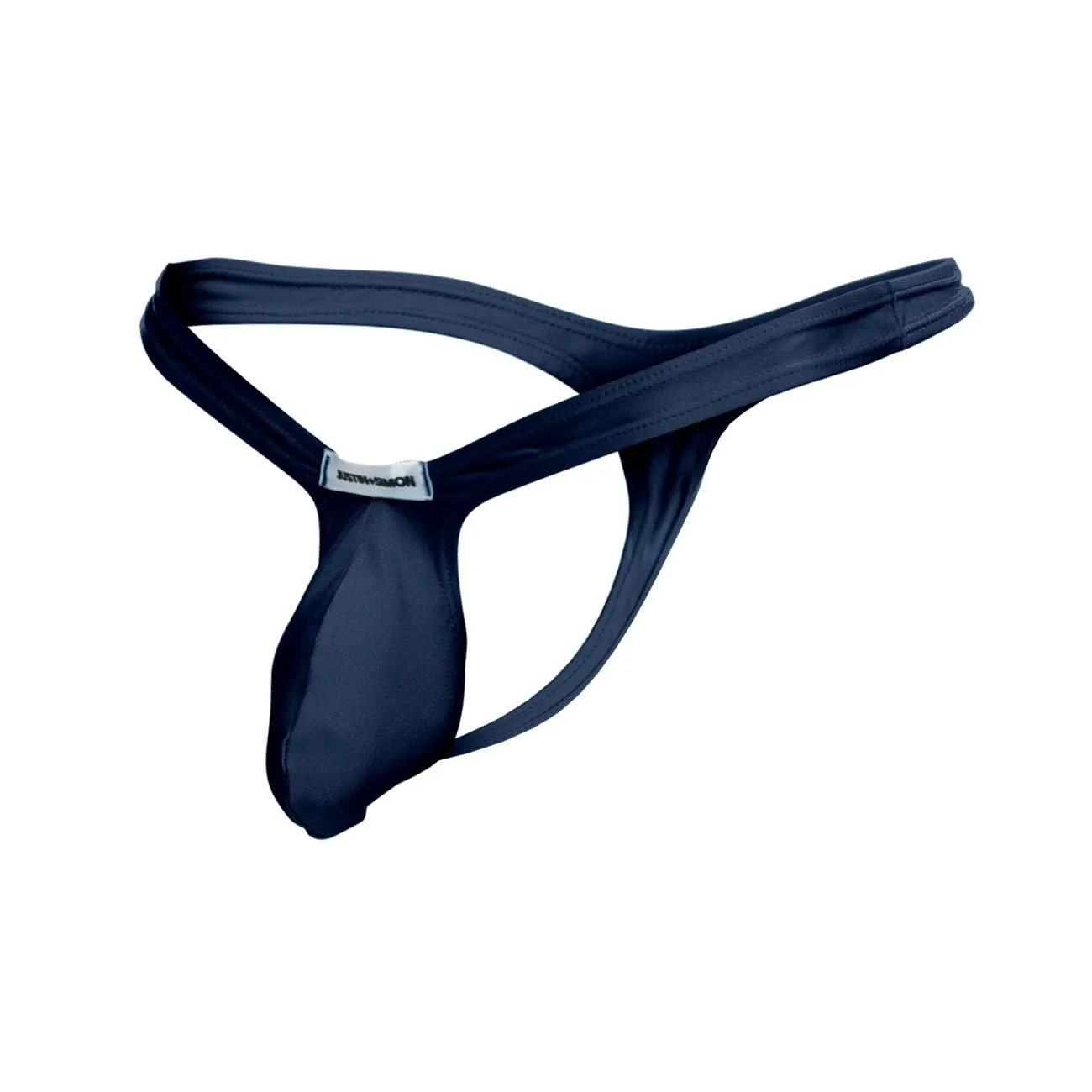 Clothing_Justin   Simon_Mens Underwear JUSTIN SIMON XSJBU02 Bulge Thongs Color Navy