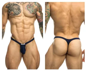 Clothing_Justin   Simon_Mens Underwear JUSTIN SIMON XSJBU02 Bulge Thongs Color Navy