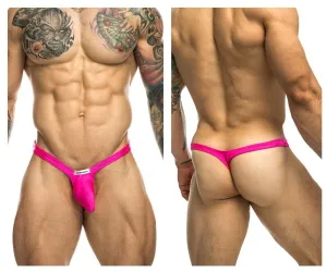 Clothing_Justin   Simon_Mens Underwear JUSTIN SIMON XSJBU02 Bulge Thongs Color Pink