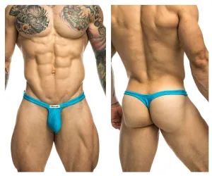 Clothing_Justin   Simon_Mens Underwear JUSTIN SIMON XSJBU02 Bulge Thongs Color Turquoise