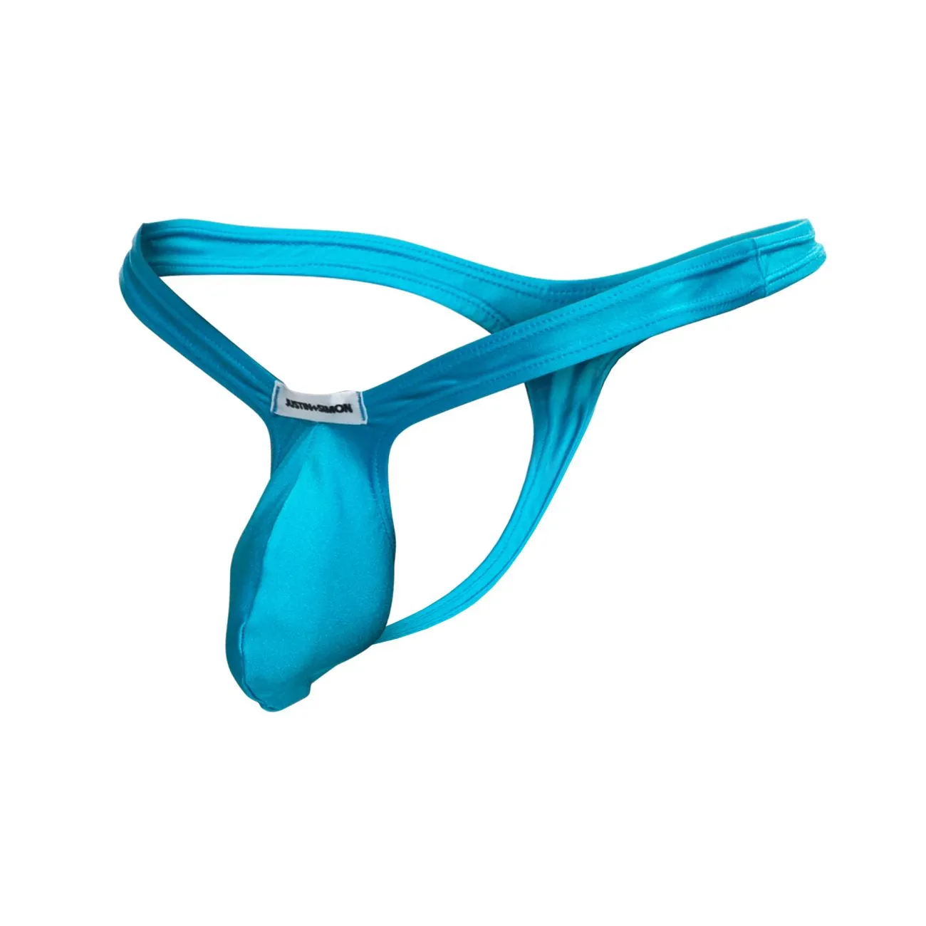 Clothing_Justin   Simon_Mens Underwear JUSTIN SIMON XSJBU02 Bulge Thongs Color Turquoise