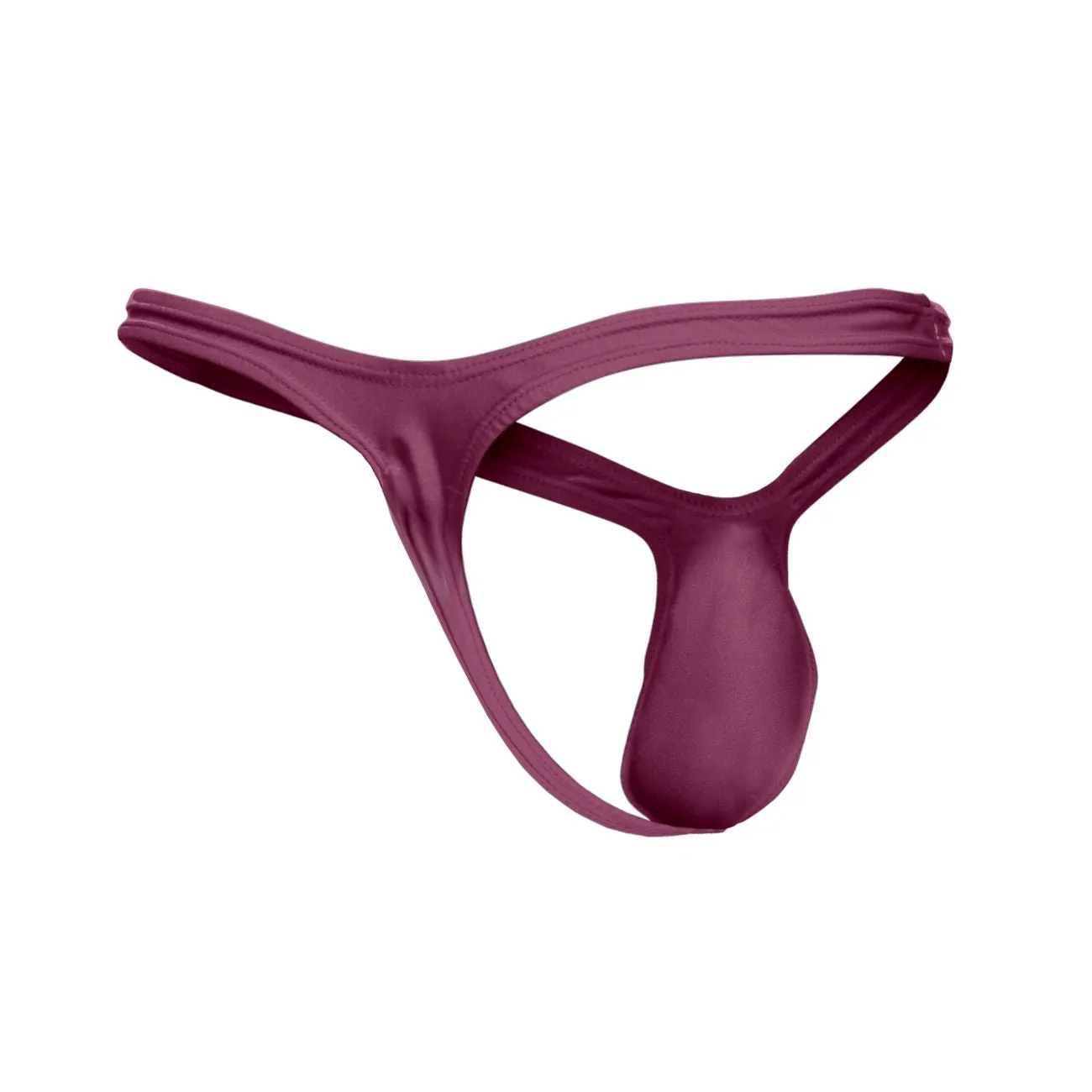 Clothing_Justin   Simon_Mens Underwear JUSTIN SIMON XSJBU02 Bulge Thongs Color Wine