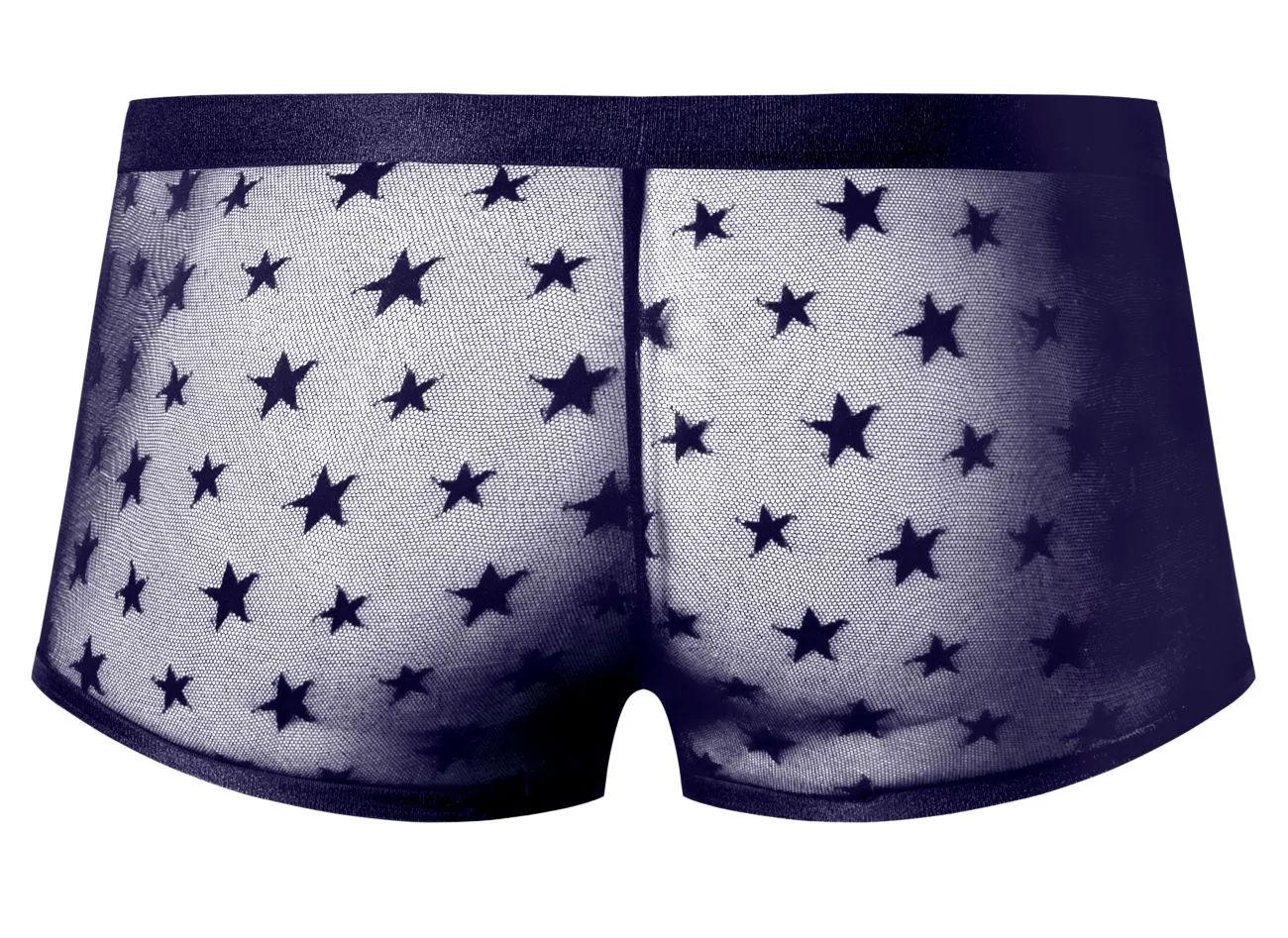 Clothing_Male Power_Mens Underwear Male Power 122-291 Love Star Short with Ring Color Purple