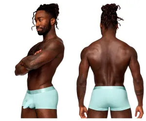 Clothing_Male Power_Mens Underwear Male Power 129-281 Easy Breezy Mini Short with Sleeve Color Aqua