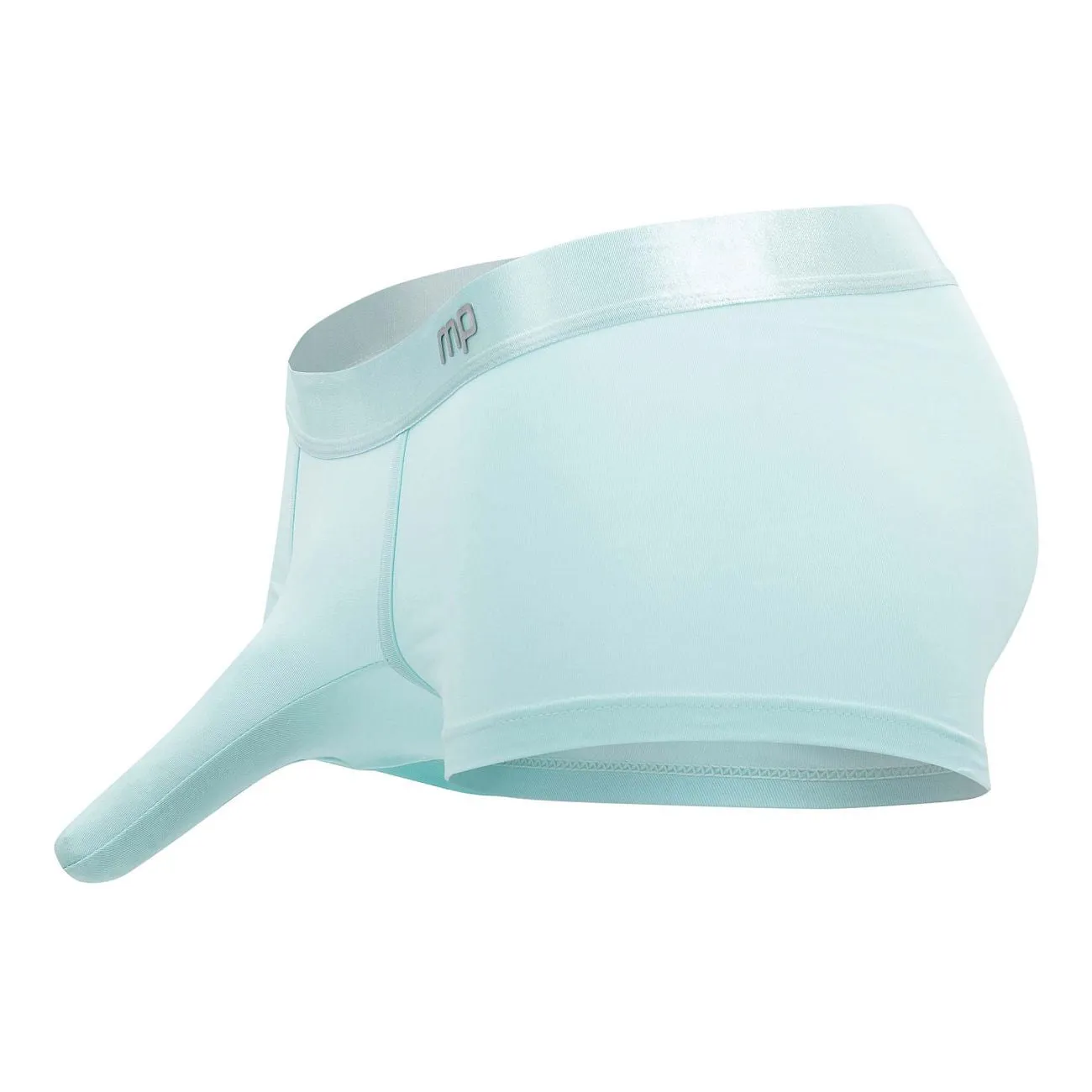 Clothing_Male Power_Mens Underwear Male Power 129-281 Easy Breezy Mini Short with Sleeve Color Aqua
